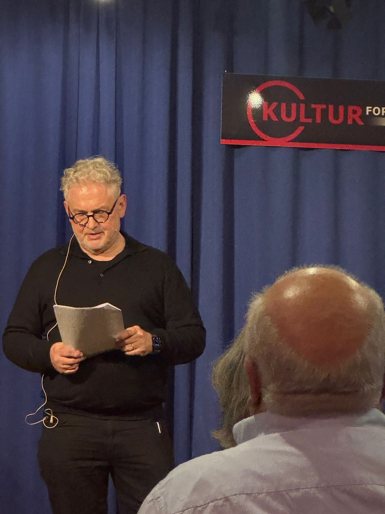 Walther moderiert (c) privat