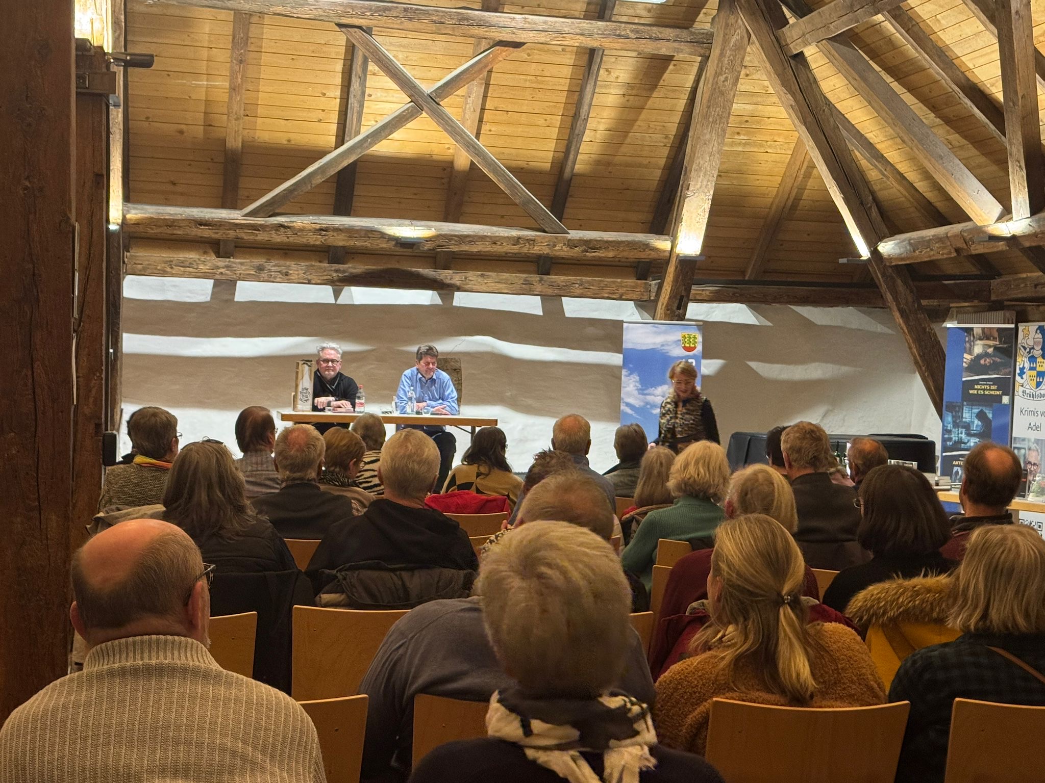 Gut besuchte erste Krimi-Soirée in der Kelter Grafenberg